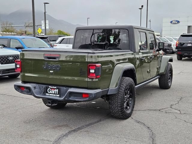 Used 2021 Sarge Green Clearcoat Jeep Willys image 3