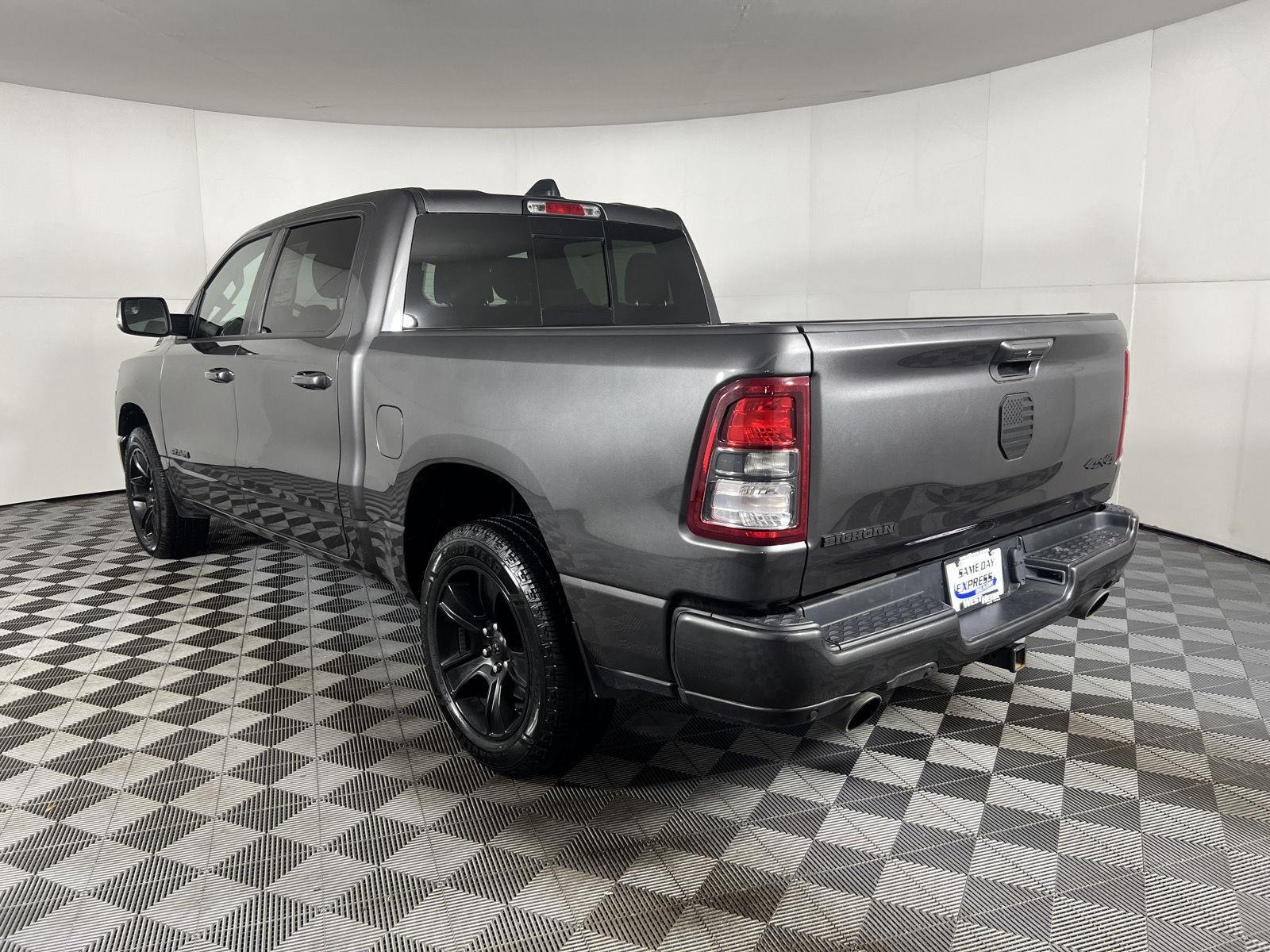 Used 2022 Granite Crystal Metallic Clearcoat Ram Big Horn image 6