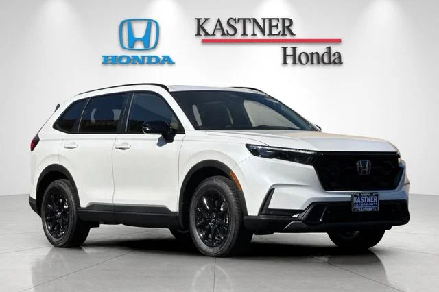 New 2026 Platinum White Pearl Honda AWD Sport-L Hybrid image 2