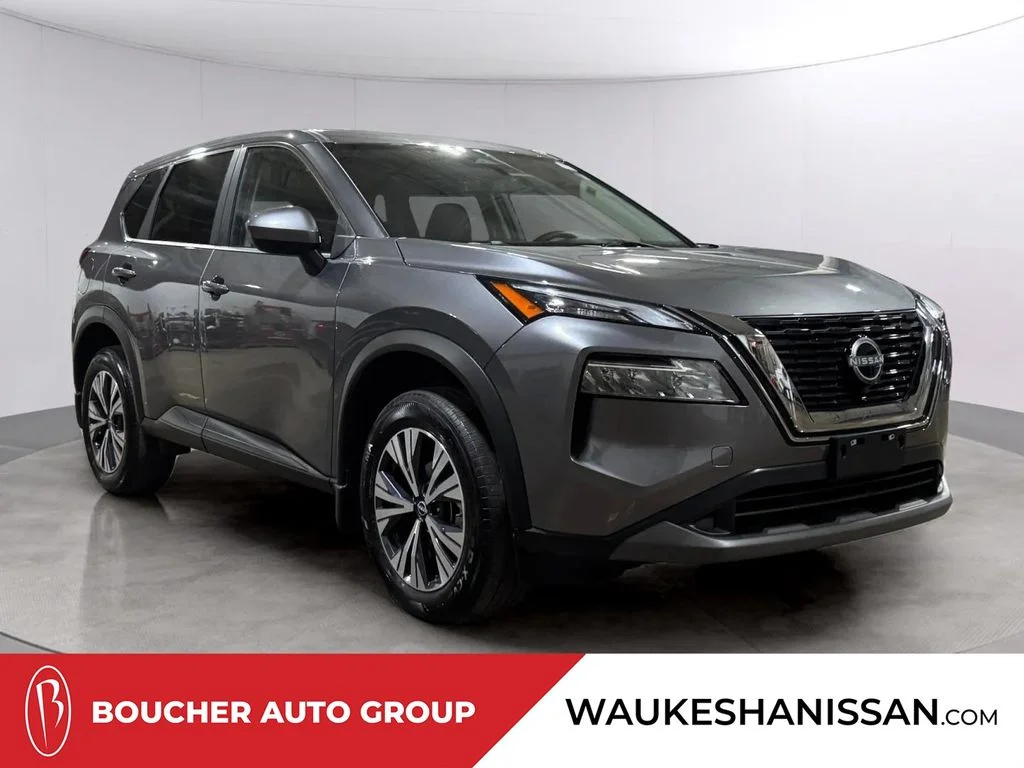 Certified Used 2023 Gun Metallic Nissan SV image 1