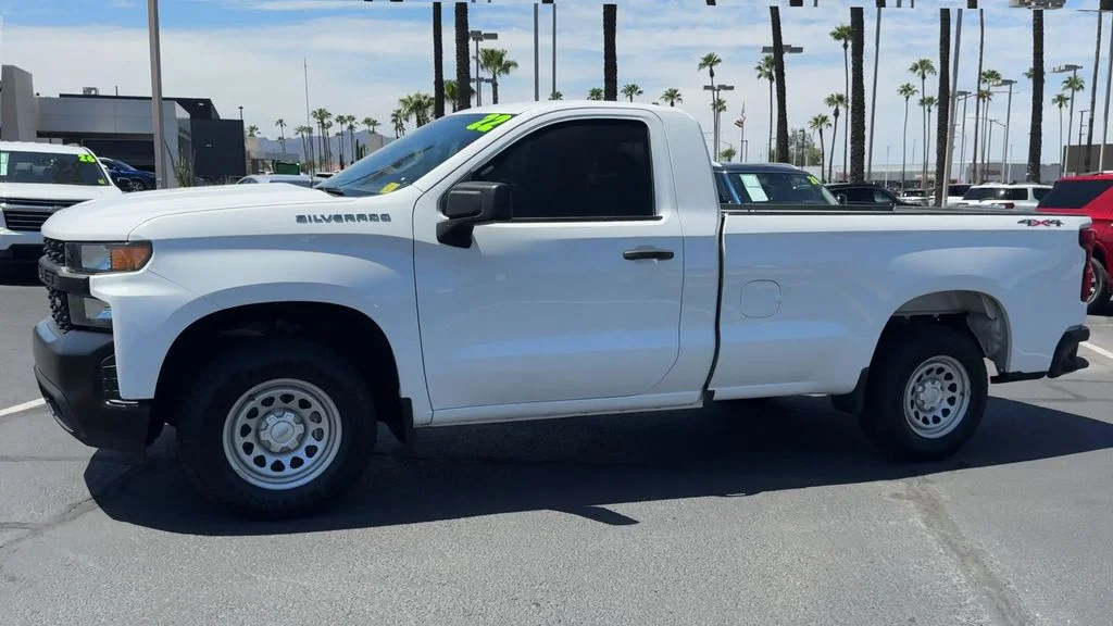 Used 2022 White Chevrolet Work Truck image 9