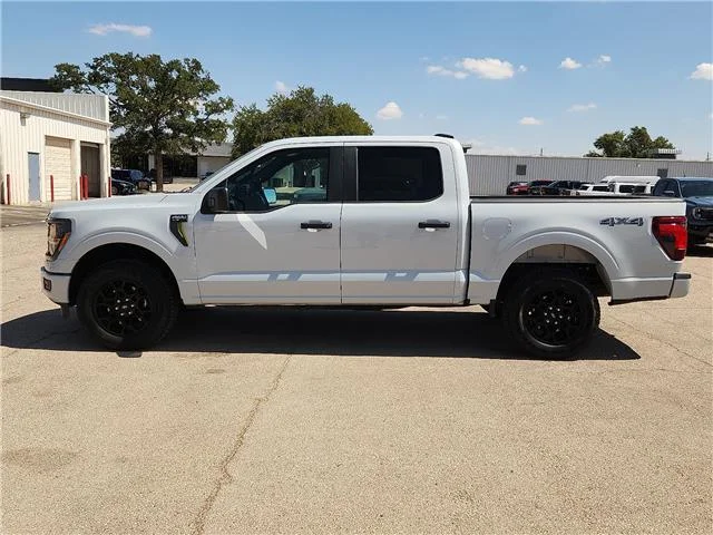 Used 2025 Space White MET Ford STX 4x4 SuperCrew Cab 5.5 ft. box 145 in. WB image 2