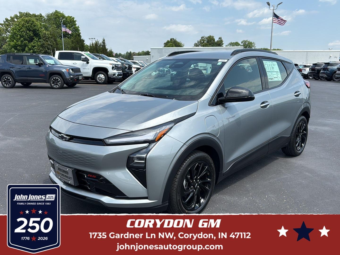 New 2027 Sterling Grey Metallic Chevrolet RS image 1