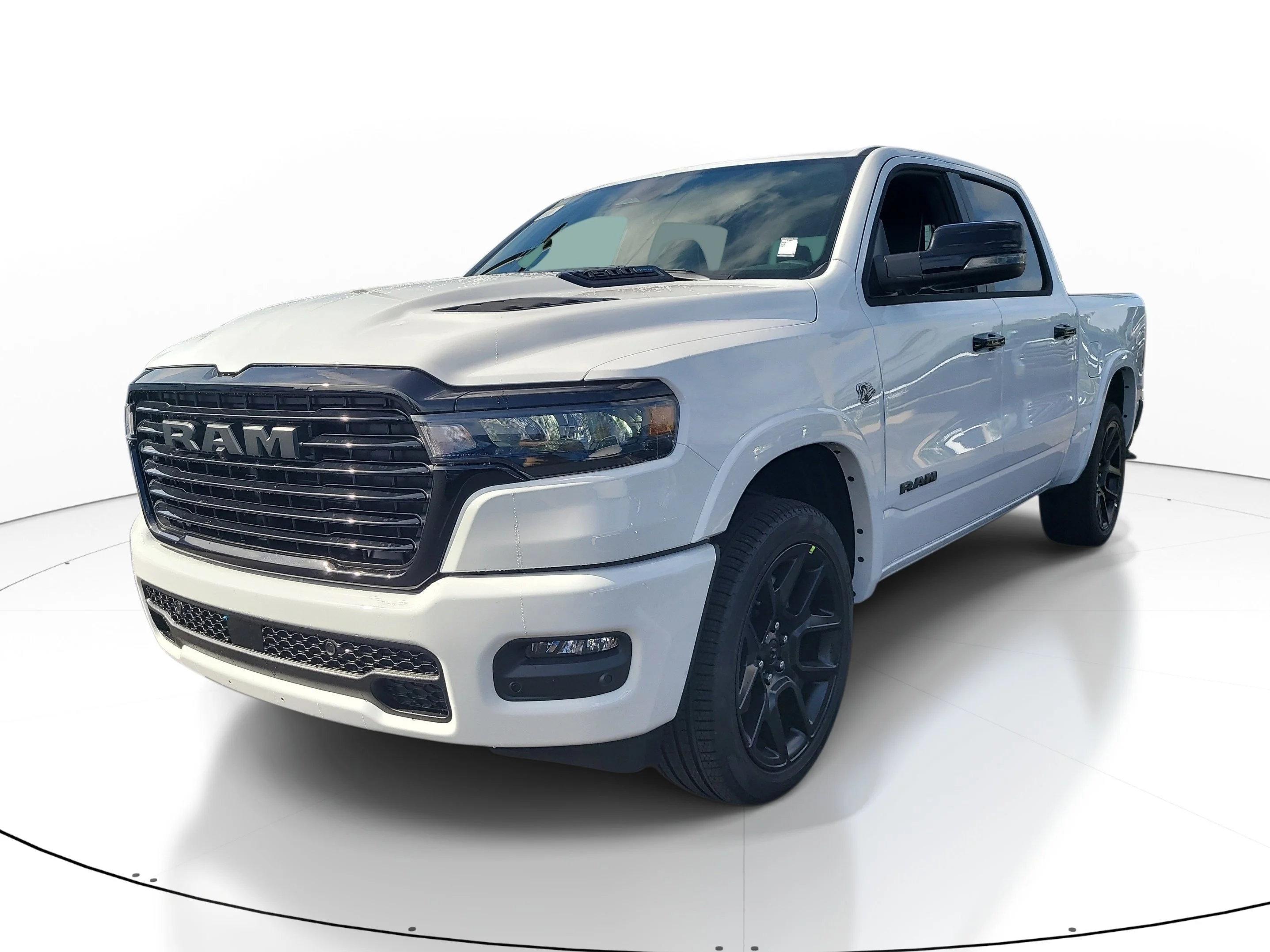 New 2026 Bright White Clearcoat RAM Laramie image 4