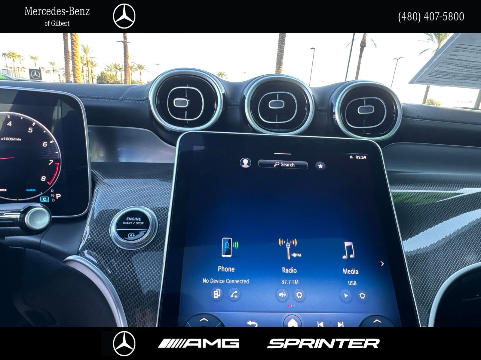 Certified Used 2024 Gray Mercedes-Benz GLC 43 AMG® image 25