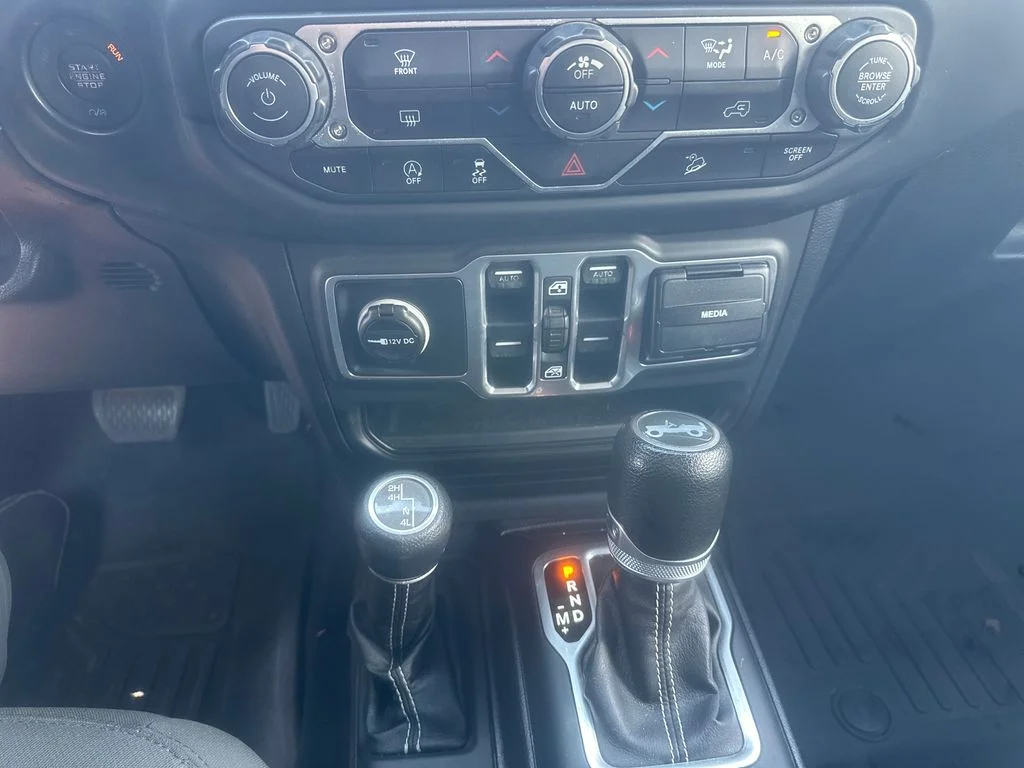 Used 2018 Orange Jeep Unlimited Sahara image 13
