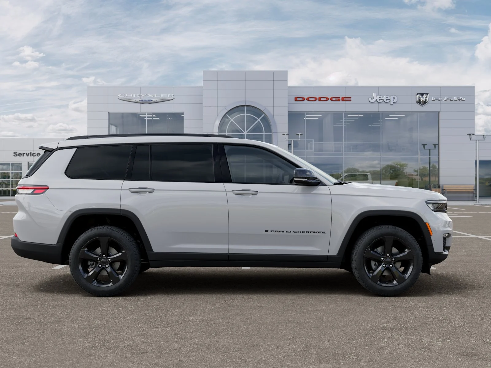 New 2025 Bright White Clear-Coat Exterior Paint Jeep Limited image 33