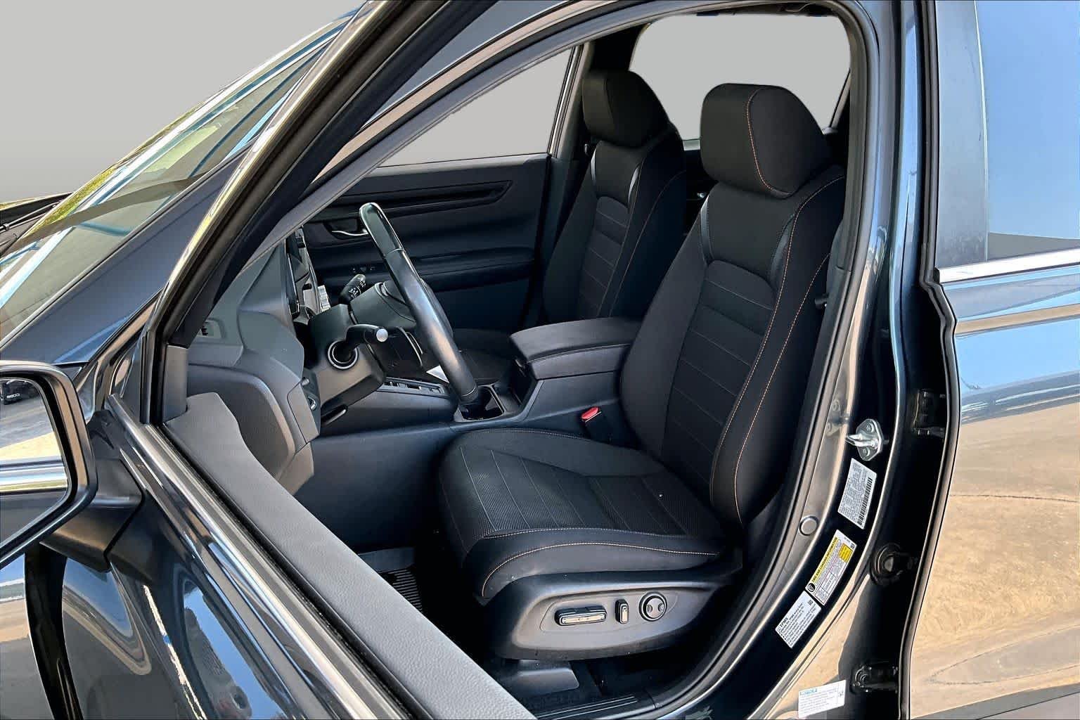 Certified Used 2024 Meteorite Gray Metallic Honda HYBRID 2WD SPORT image 8