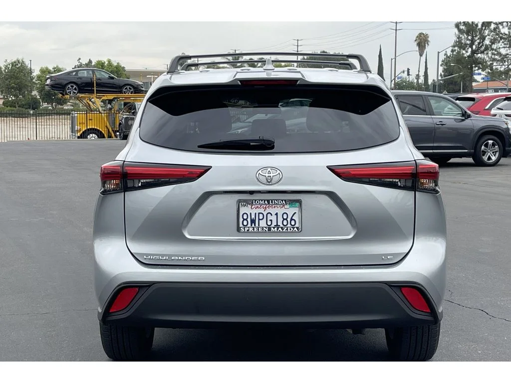 Used 2021 Celestial Silver Metallic Toyota LE image 5