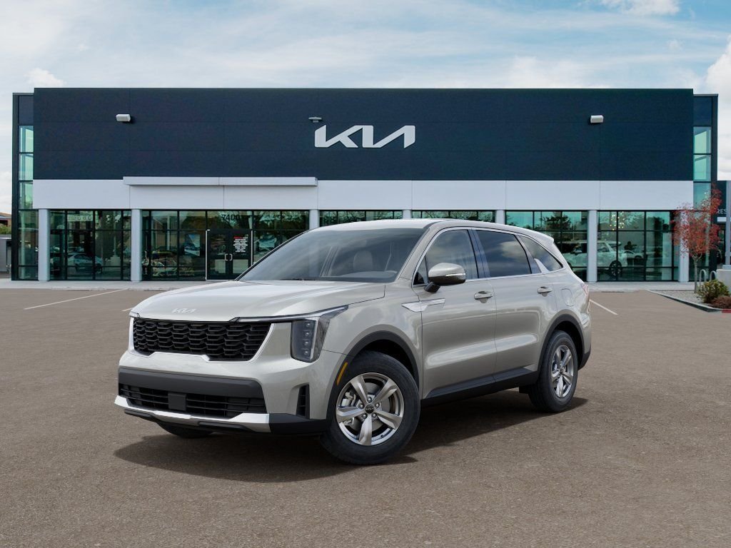 New 2026 White Kia LX image 1