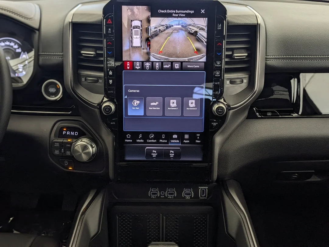 New 2026 White RAM Sport - - Night Edition - Sport Lvl 1 Grp - 5.7L HEMI V8 eTorque - Pano Sunroof & More! image 21