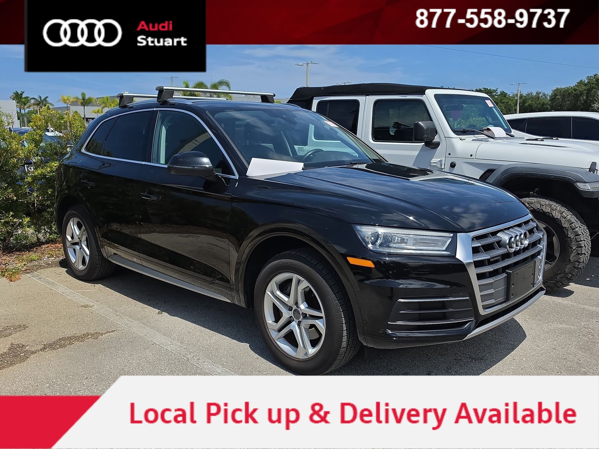 Used 2019 Black Audi 2.0T Premium image 1