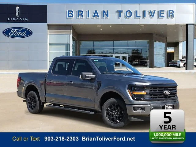 New 2026 Carbonized Gray Metallic Ford XLT image 1
