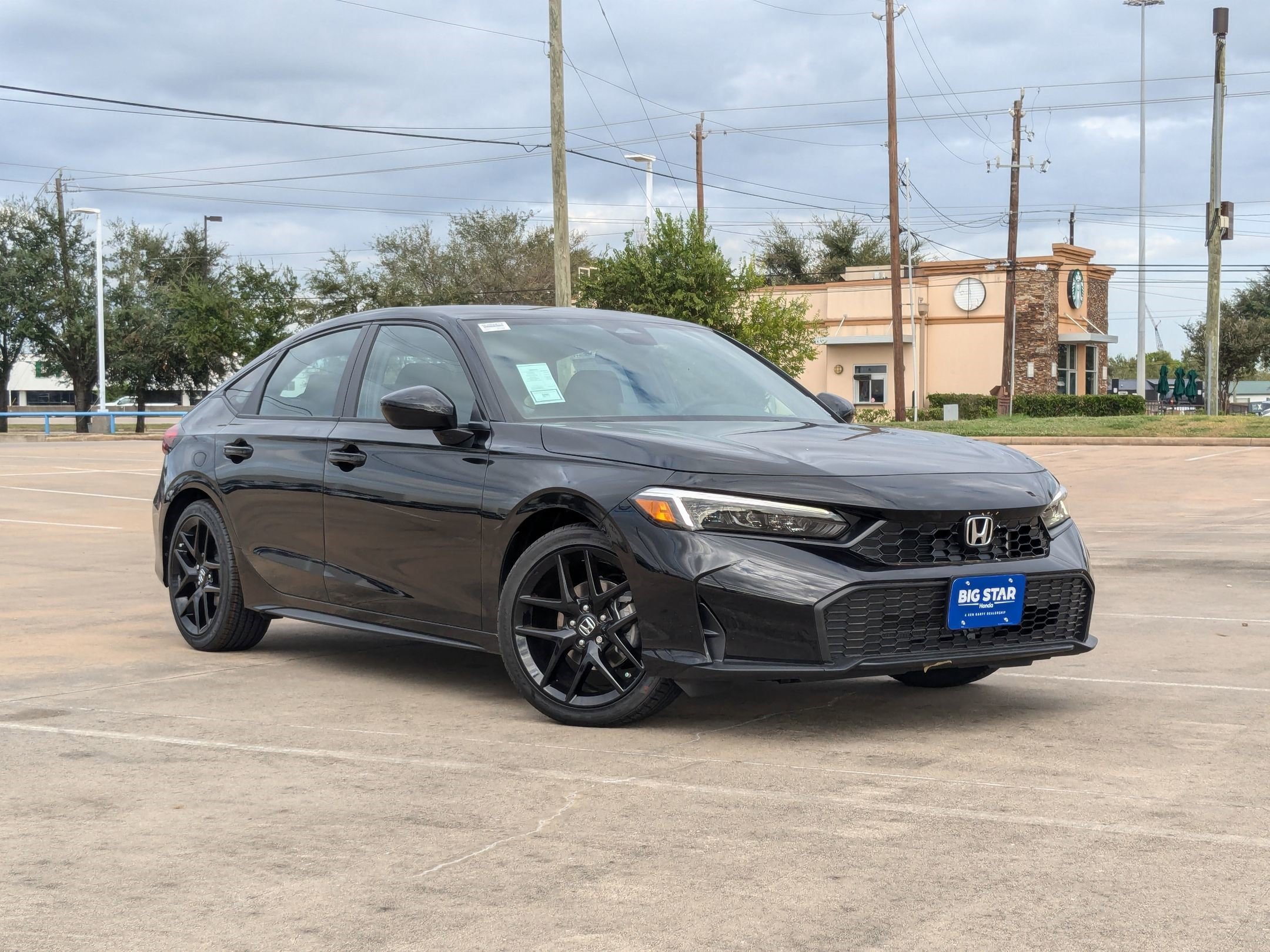 New 2026 Crystal Black Pearl Honda Sport image 2