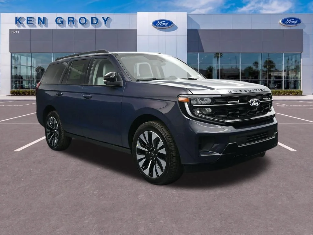 New 2027 Blue Ember Metallic Ford Platinum image 1