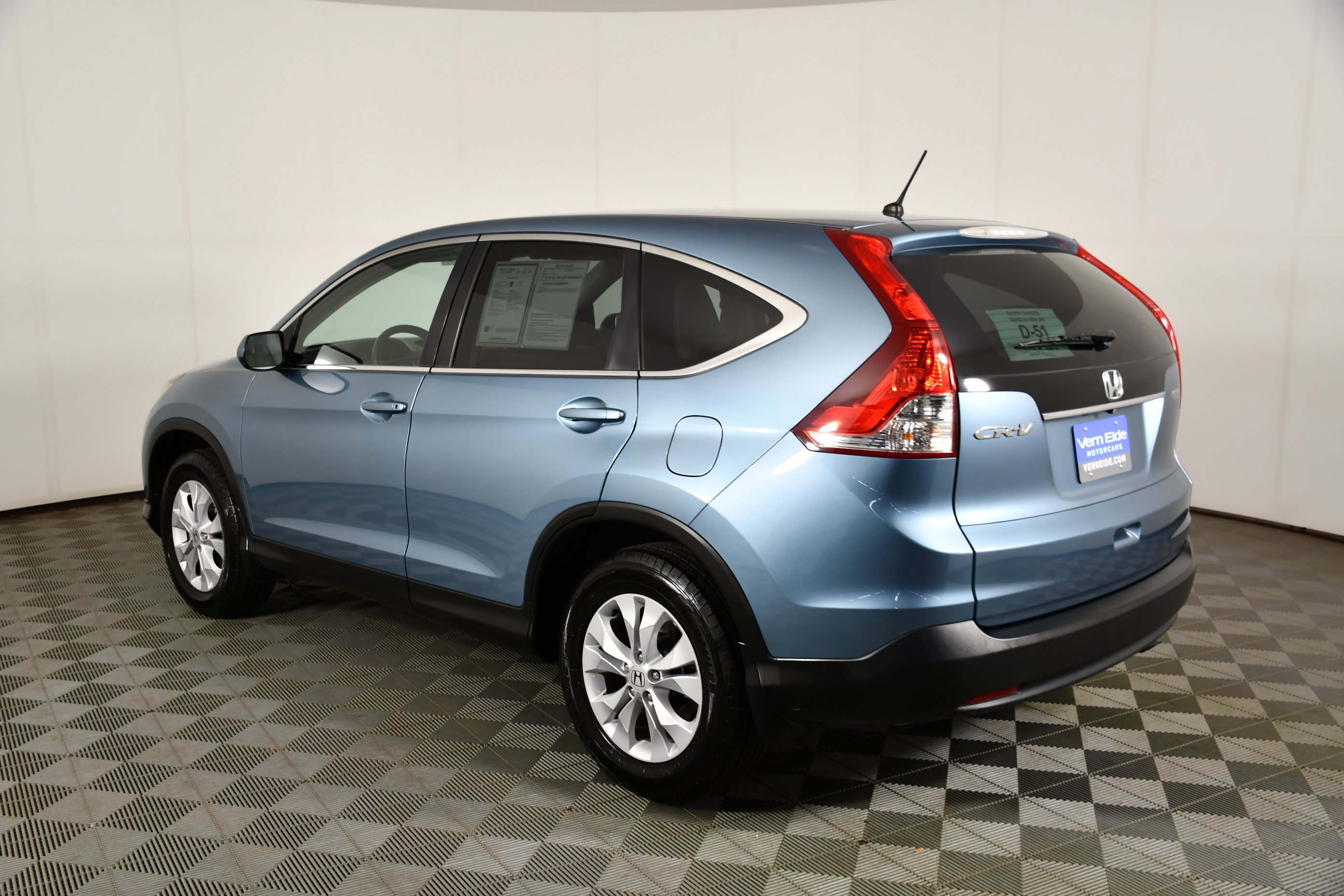 Used 2014 Blue Honda EX image 7