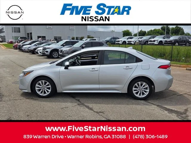 Used 2024 Silver Toyota LE image 4