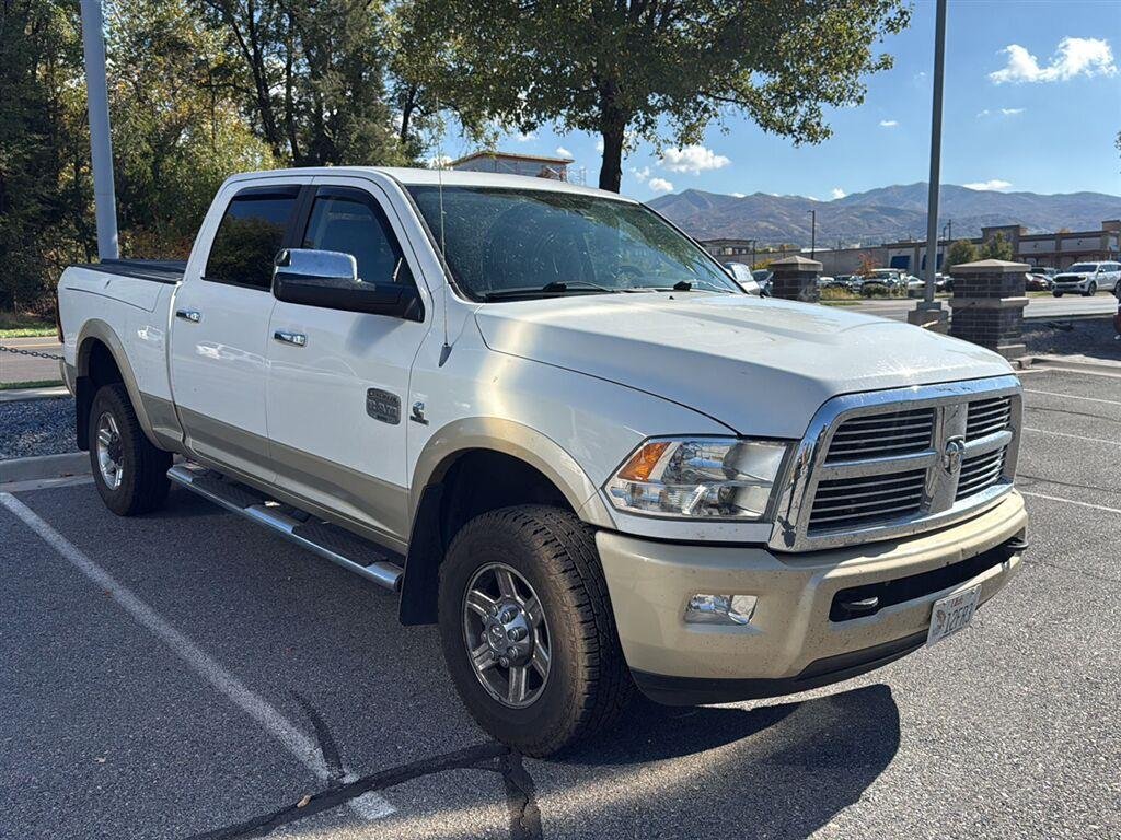 Used 2012 Bright White Ram Laramie Longhorn image 5
