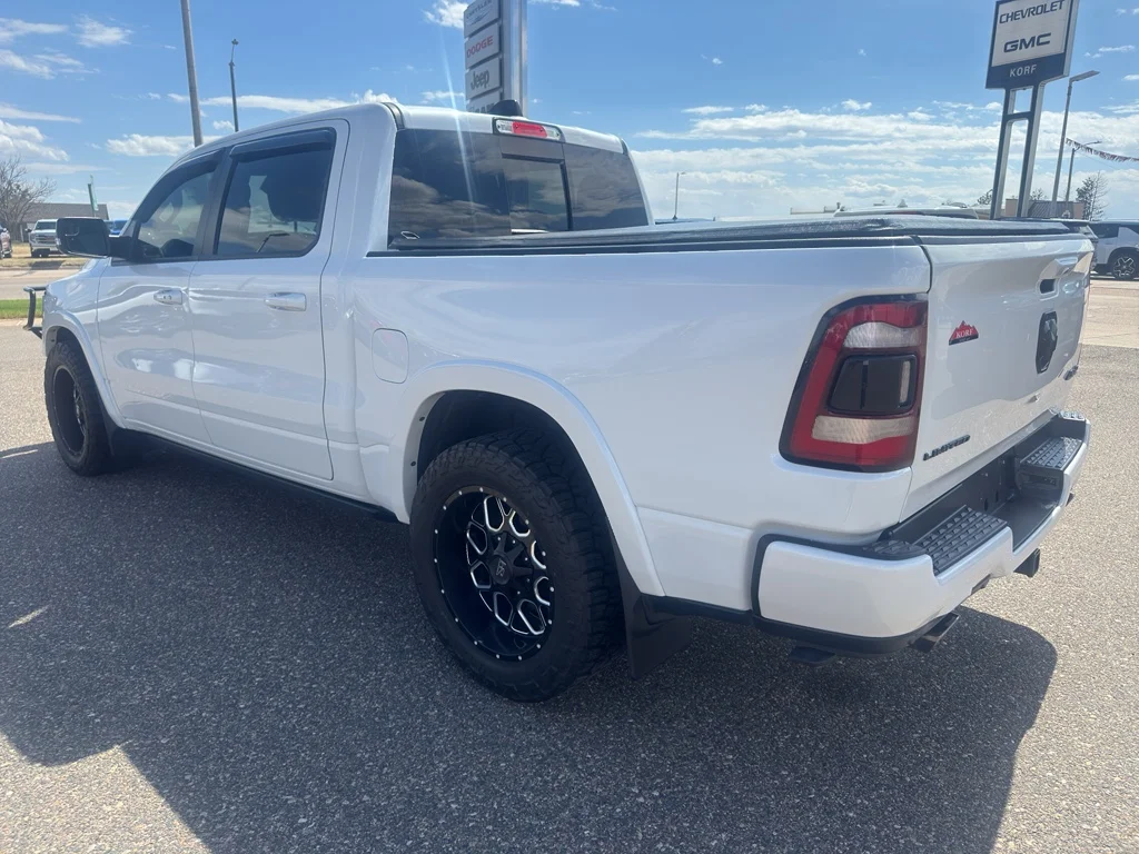 Used 2022 Ivory White Tri-Coat Pearlcoat Ram Limited image 8