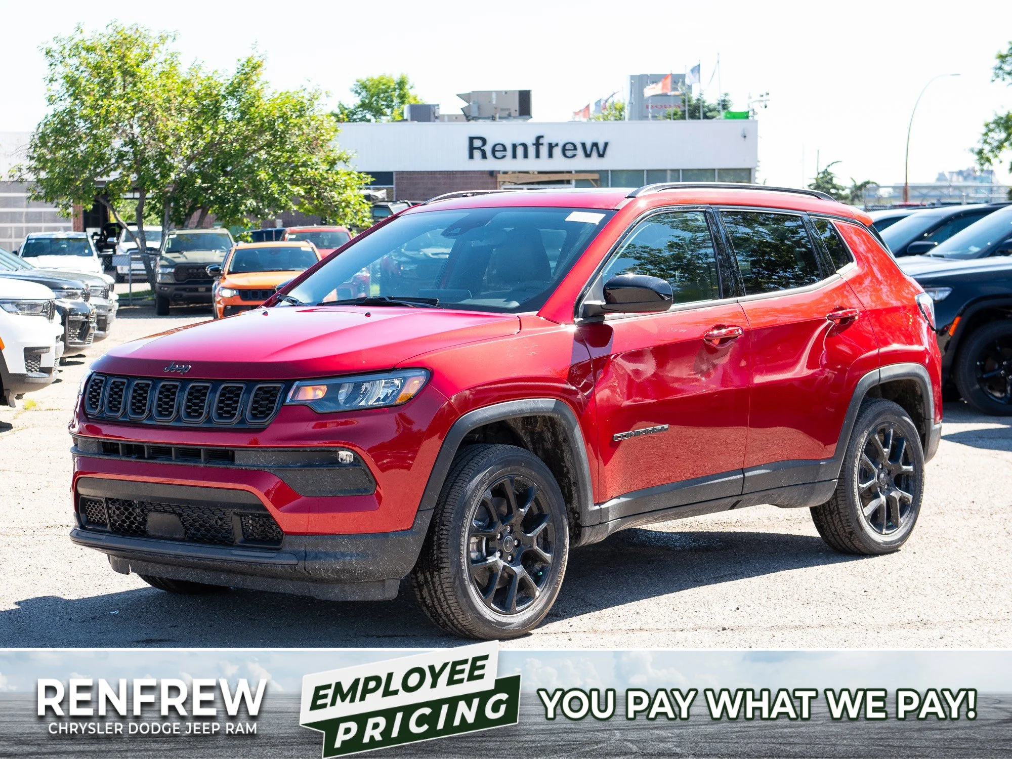 New 2026 Red Jeep North* image 1