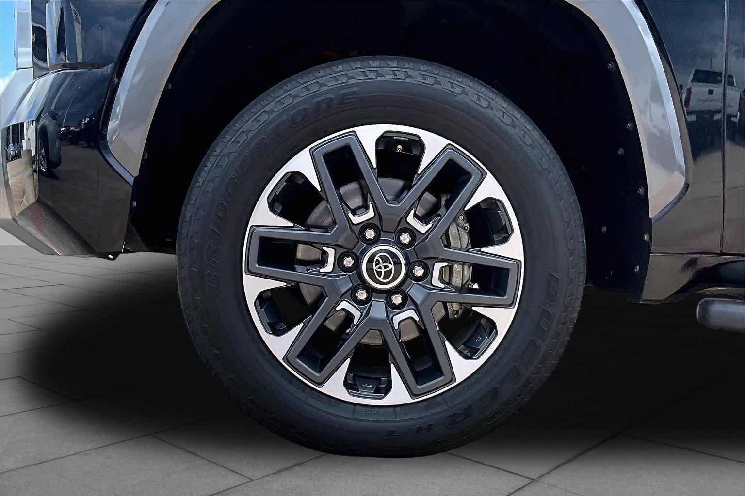 Used 2023 Midnight Black Metallic Toyota Limited Hybrid image 11