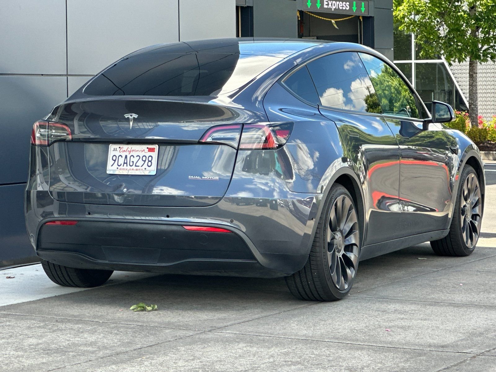 Used 2022 Gray Tesla Performance image 3