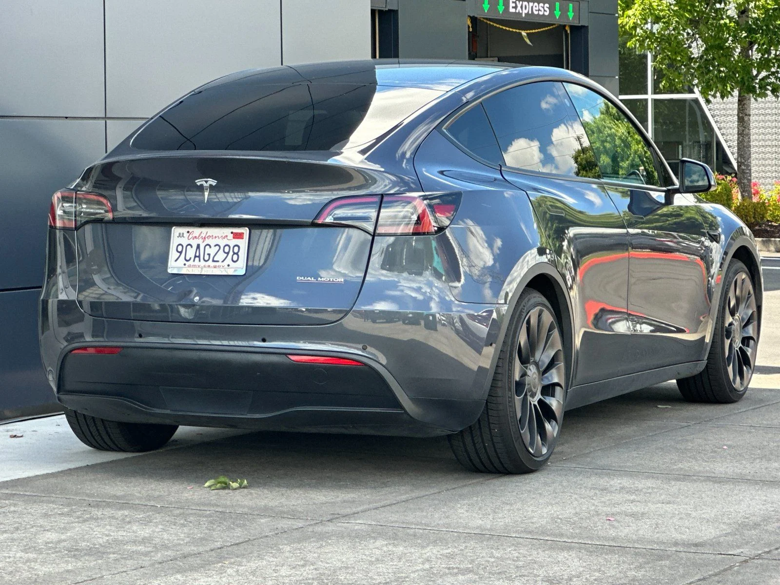 Used 2022 Gray Tesla Performance image 3