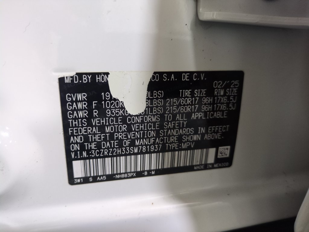 2025 Honda HR-V LX - Photo 34