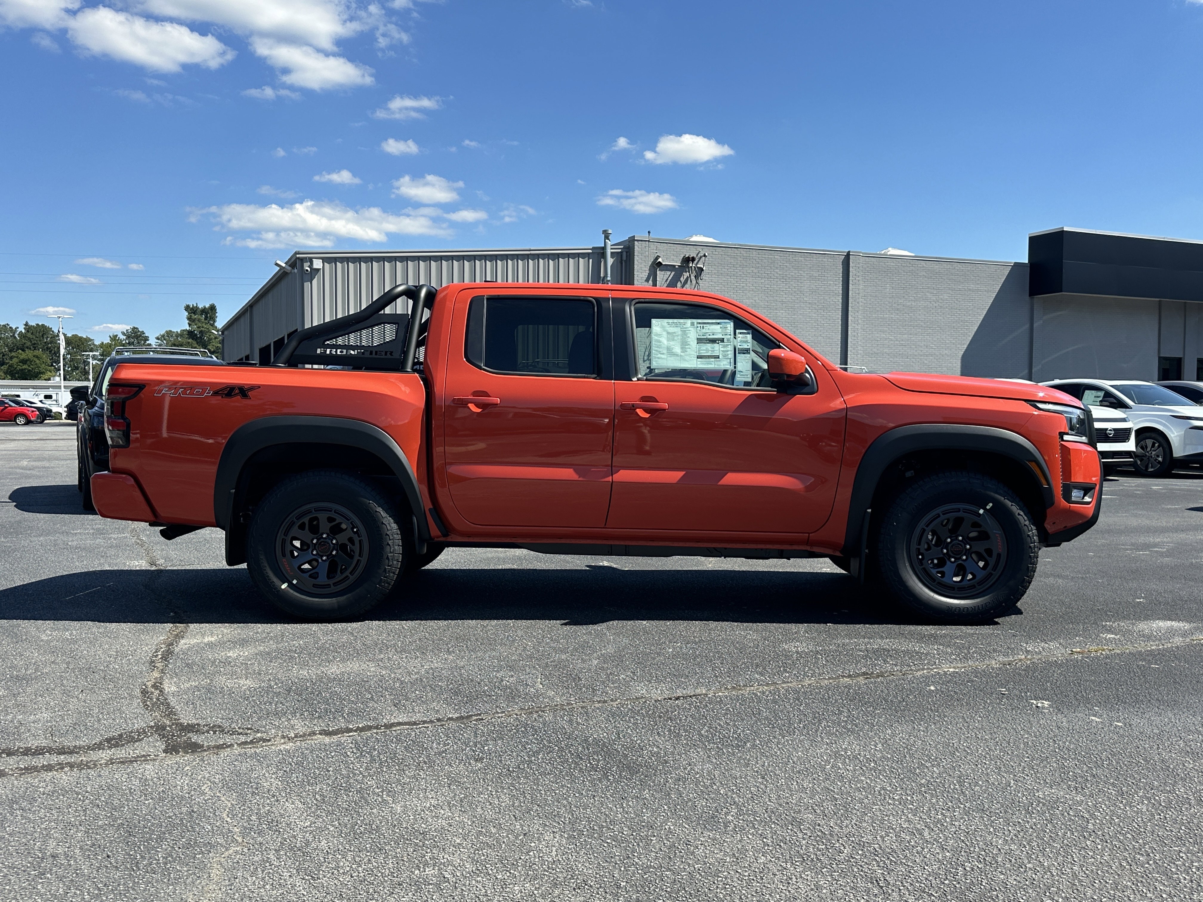 New 2025 Afterburn Orange Nissan PRO-4X image 9