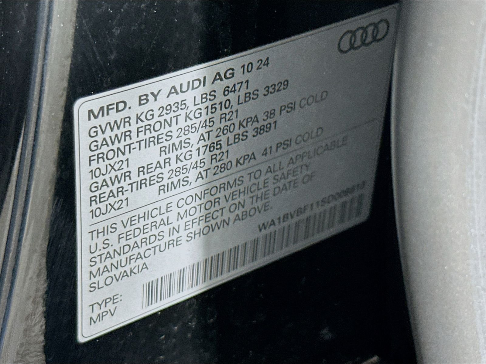 Used 2025 Mythos Black Metallic Audi 55 Premium Plus image 34