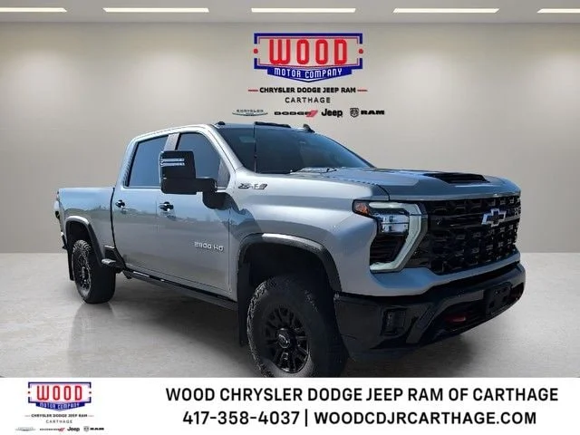 Used 2024 Sterling Gray Metallic Chevrolet ZR2 image 1