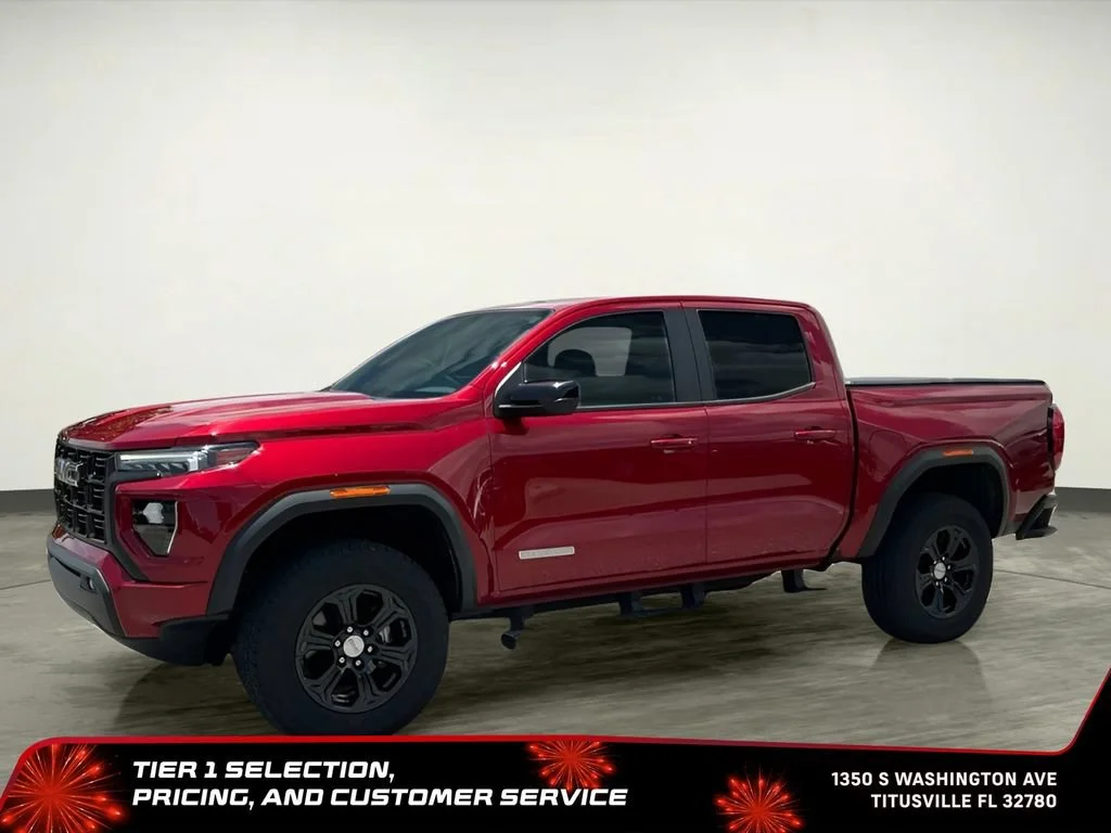 Used 2023 Volcanic Red Tintcoat GMC Elevation image 3