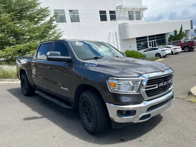 Used 2021 Granite Crystal Metallic Clearcoat Ram Big Horn image 4