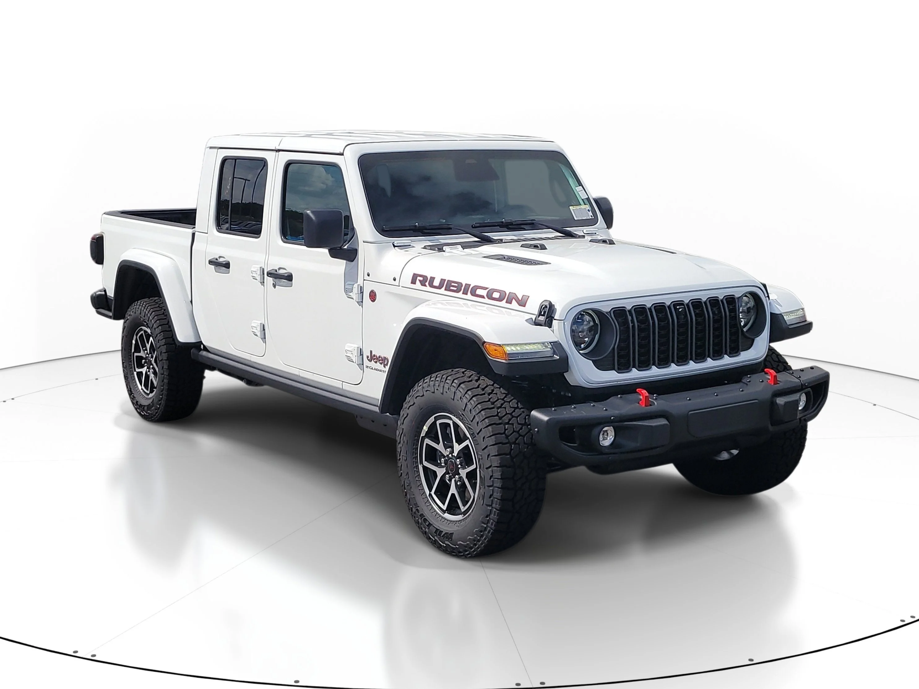 New 2026 Bright White Clearcoat Jeep Rubicon X image 2