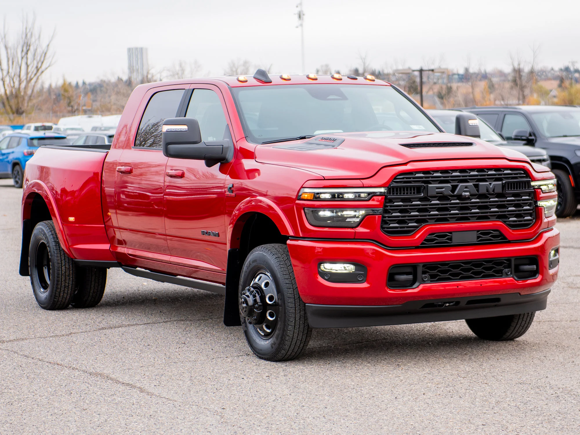 New 2027 Red RAM Limited Night* Mega Cab 4x4, Sunroof, Passenger Screen, Harman/Kardon image 11