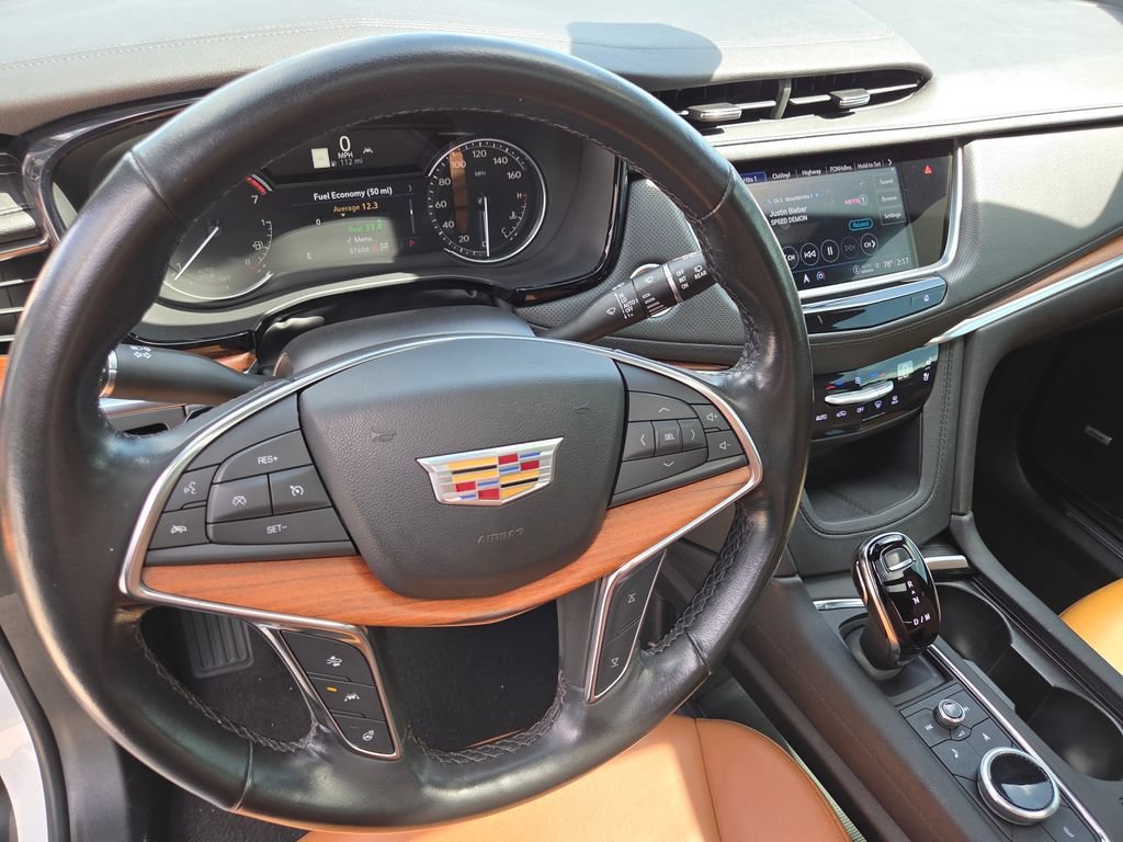 Used 2023 Crystal White Tricoat Cadillac AWD Premium Luxury image 37