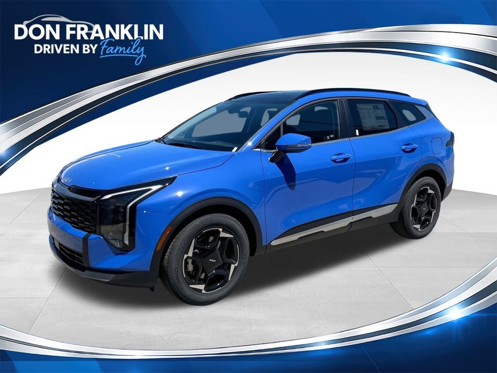 New 2026 Blue Kia EX image 1