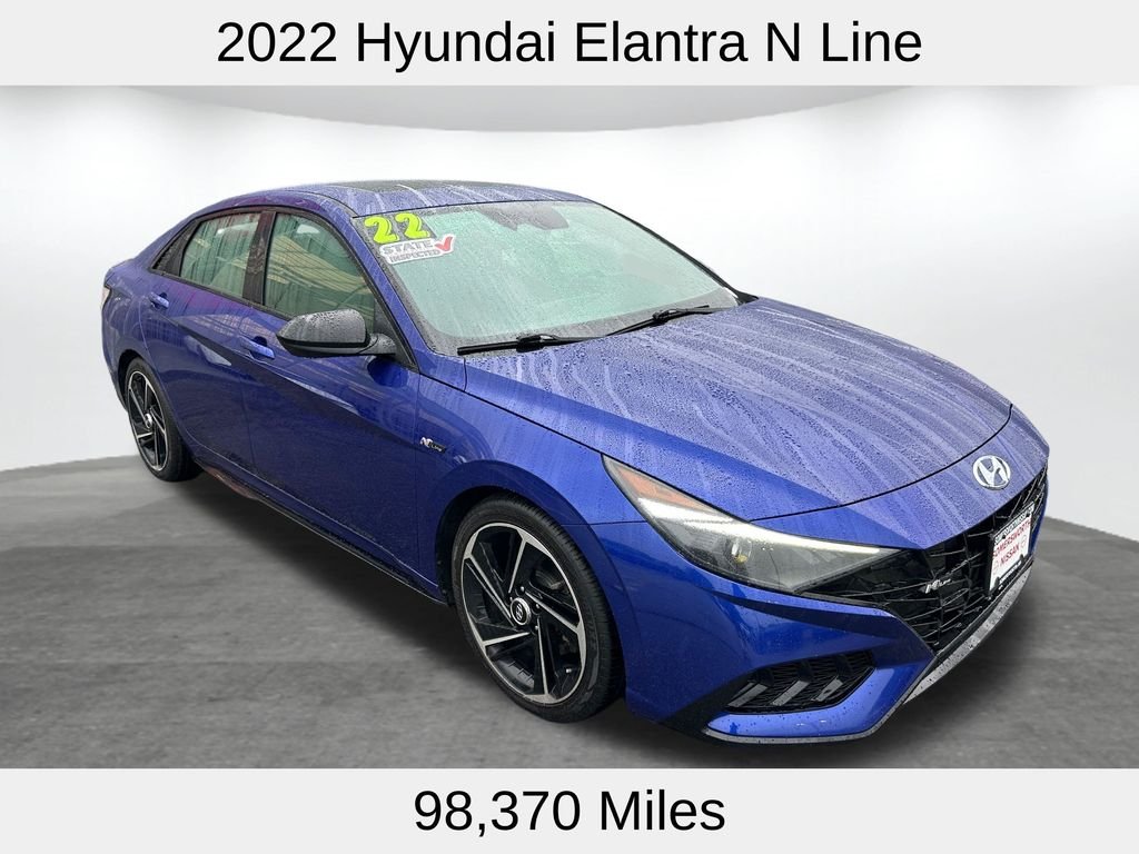 Used 2022 Blue Hyundai N Line image 3