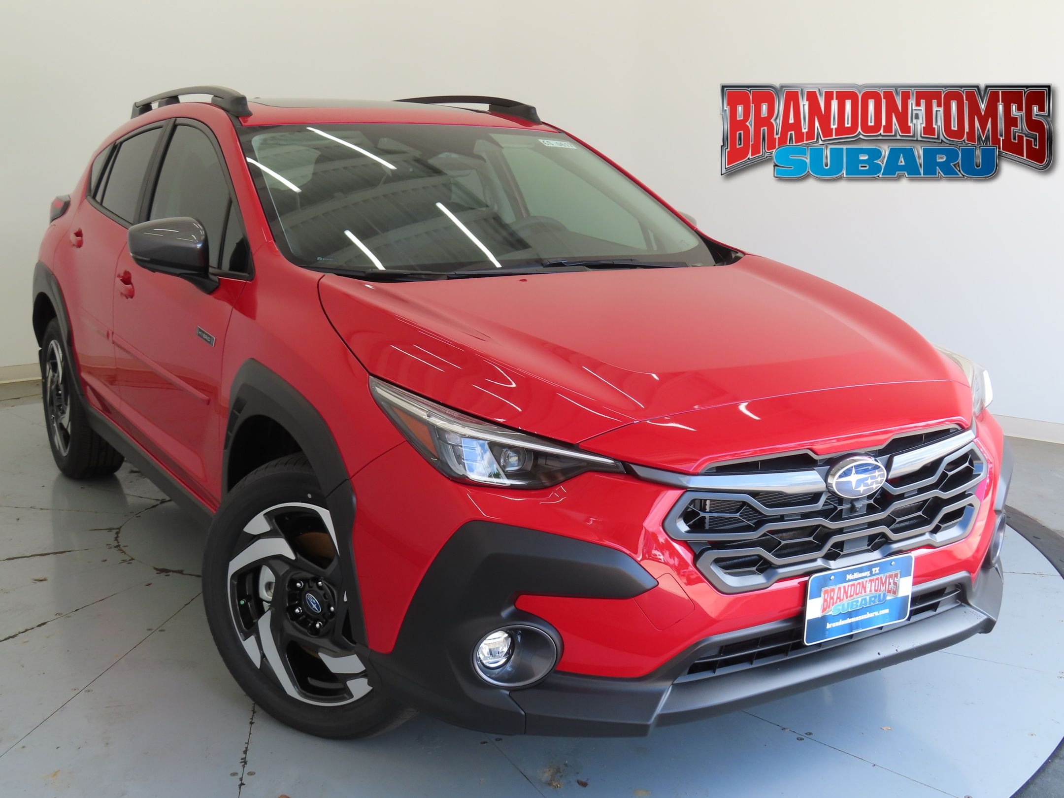New 2026 PURE RED Subaru Limited Hybrid image 1