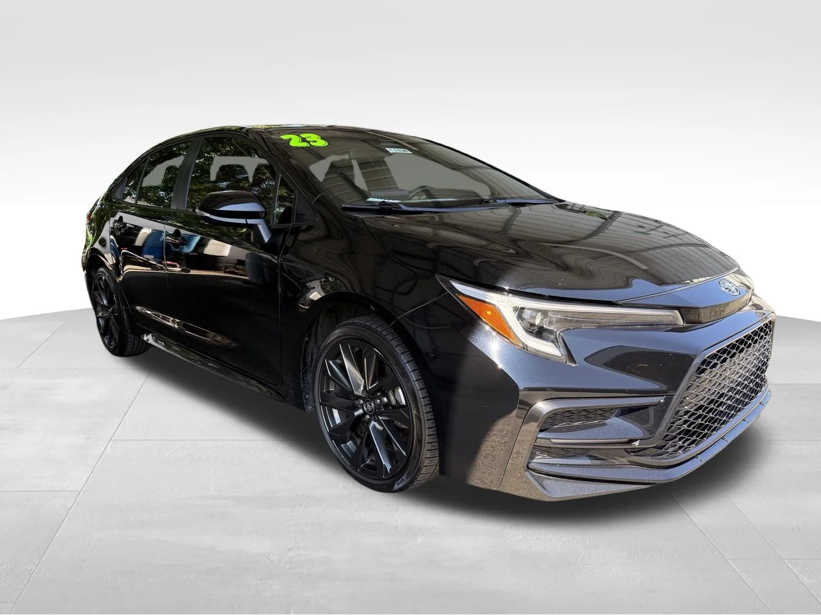 Used 2023 Black Toyota SE image 3