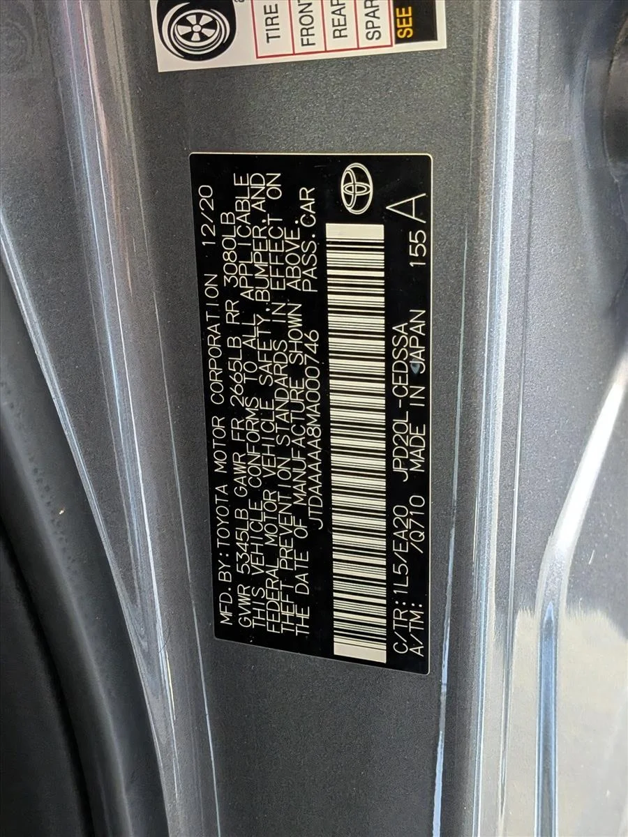 Used 2021 Heavy Metal Toyota XLE image 22