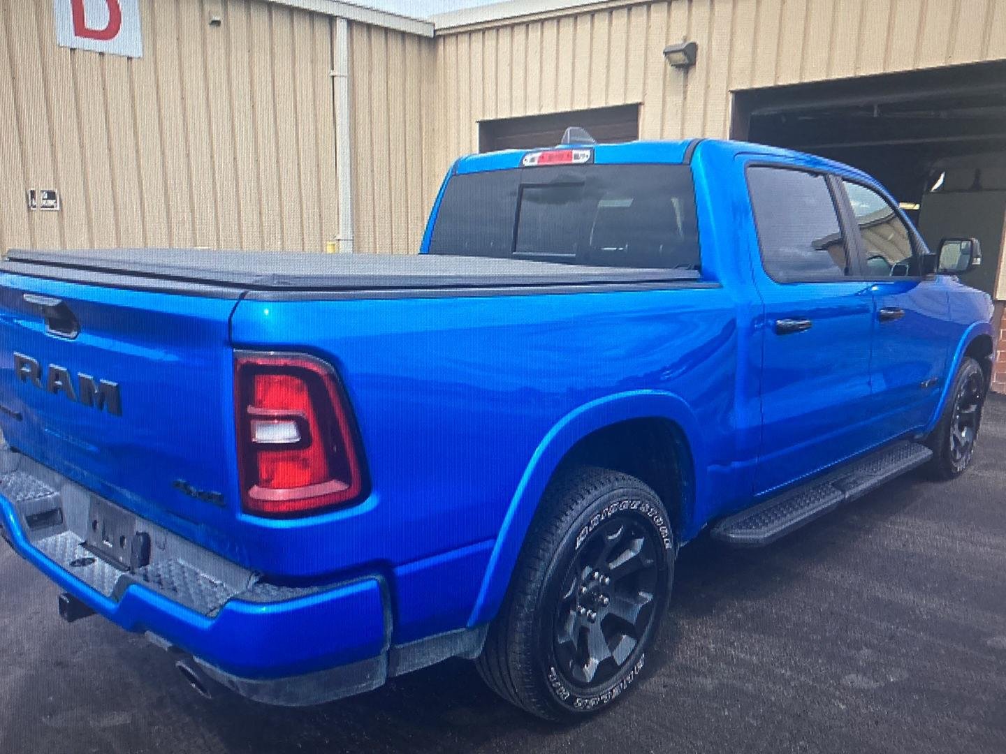 Used 2025 Hydro Blue Pearlcoat Ram Big Horn image 3