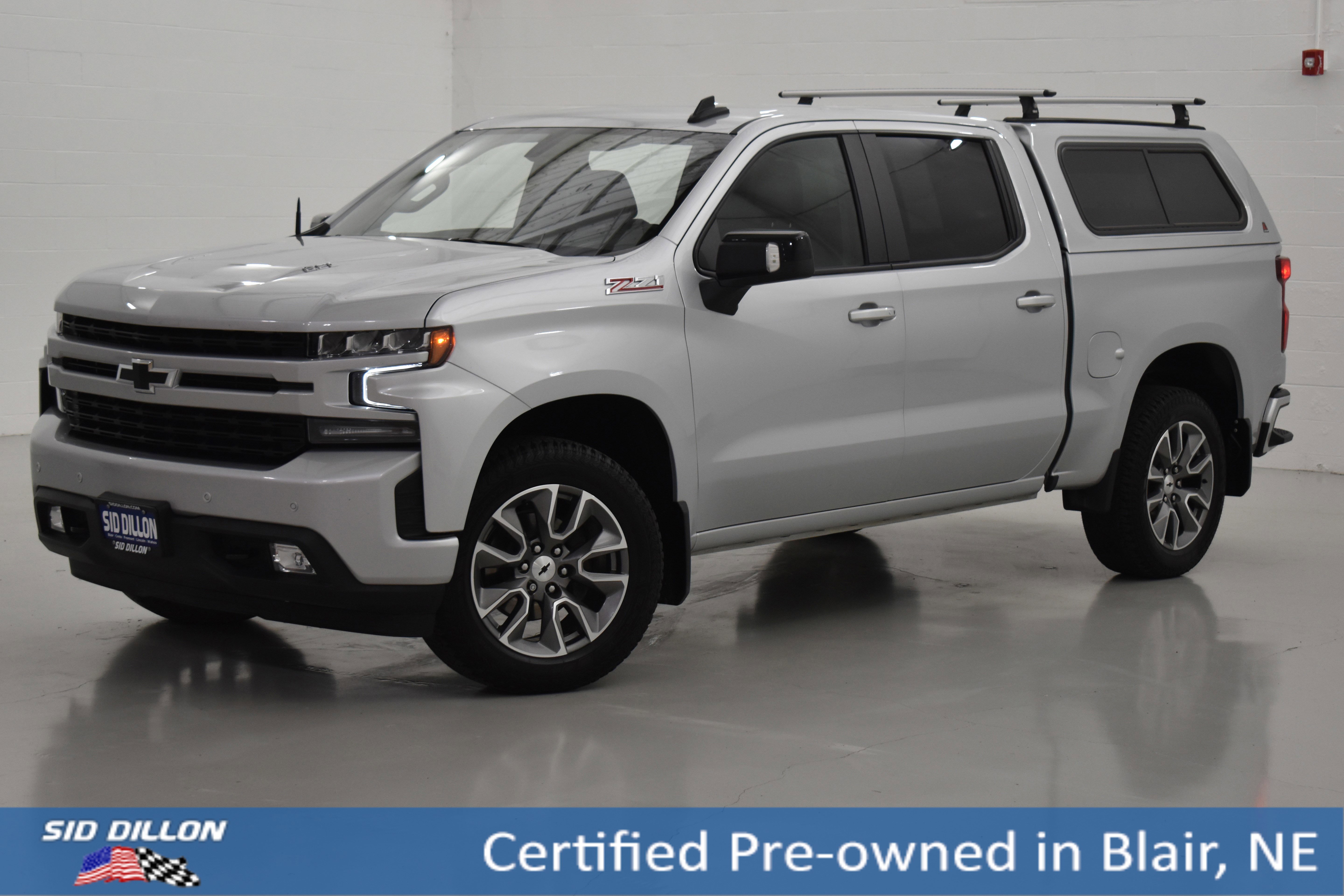 Used 2021 Silver Ice Metallic Chevrolet RST image 1