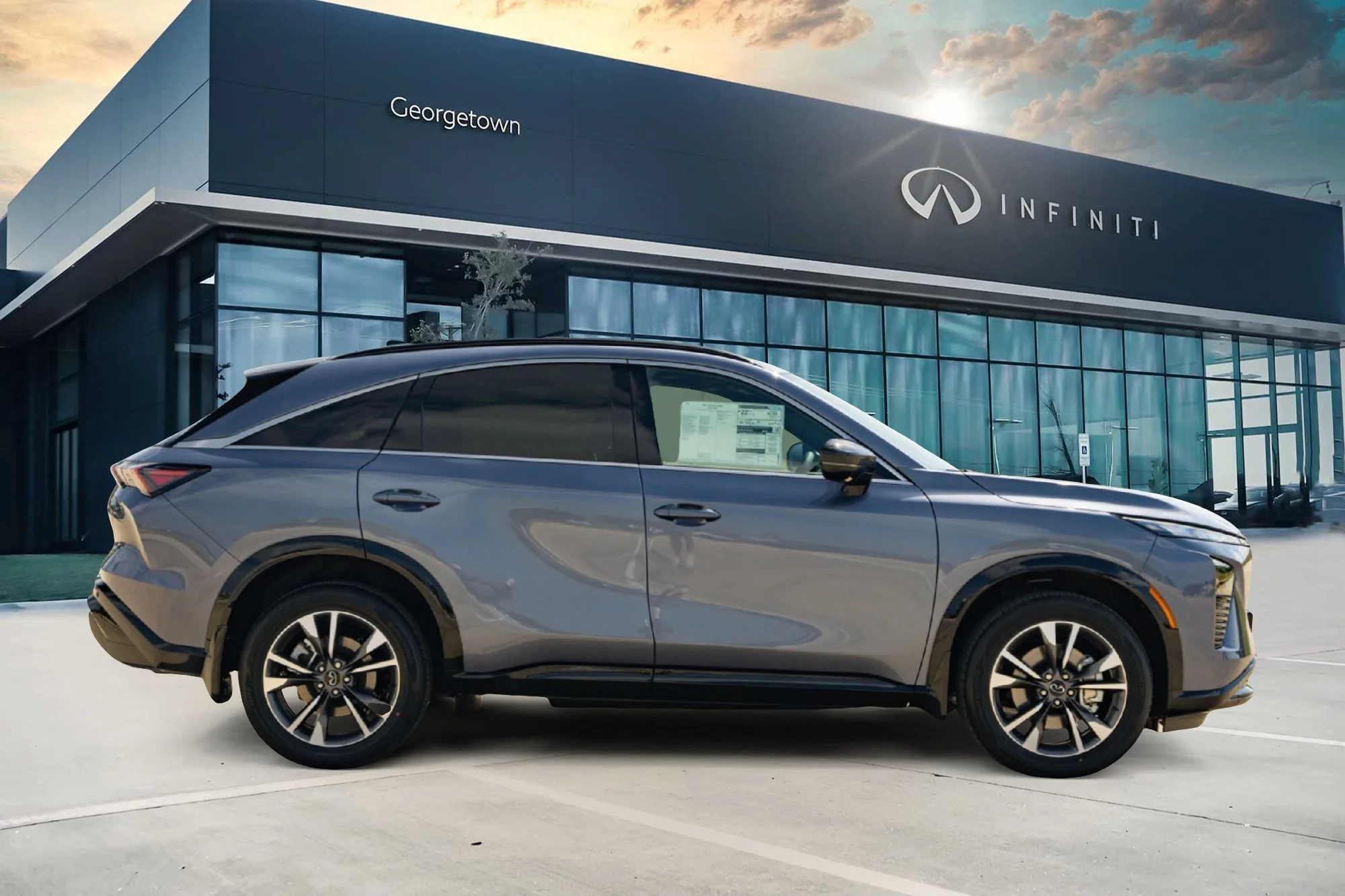 New 2027 MOONBOW BLUE INFINITI Luxe AWD image 4
