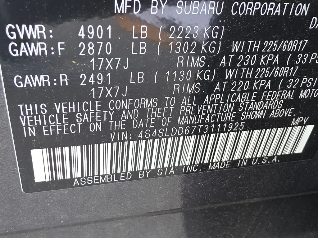 Used 2026 Magnetite Gray Metallic Subaru Premium image 33