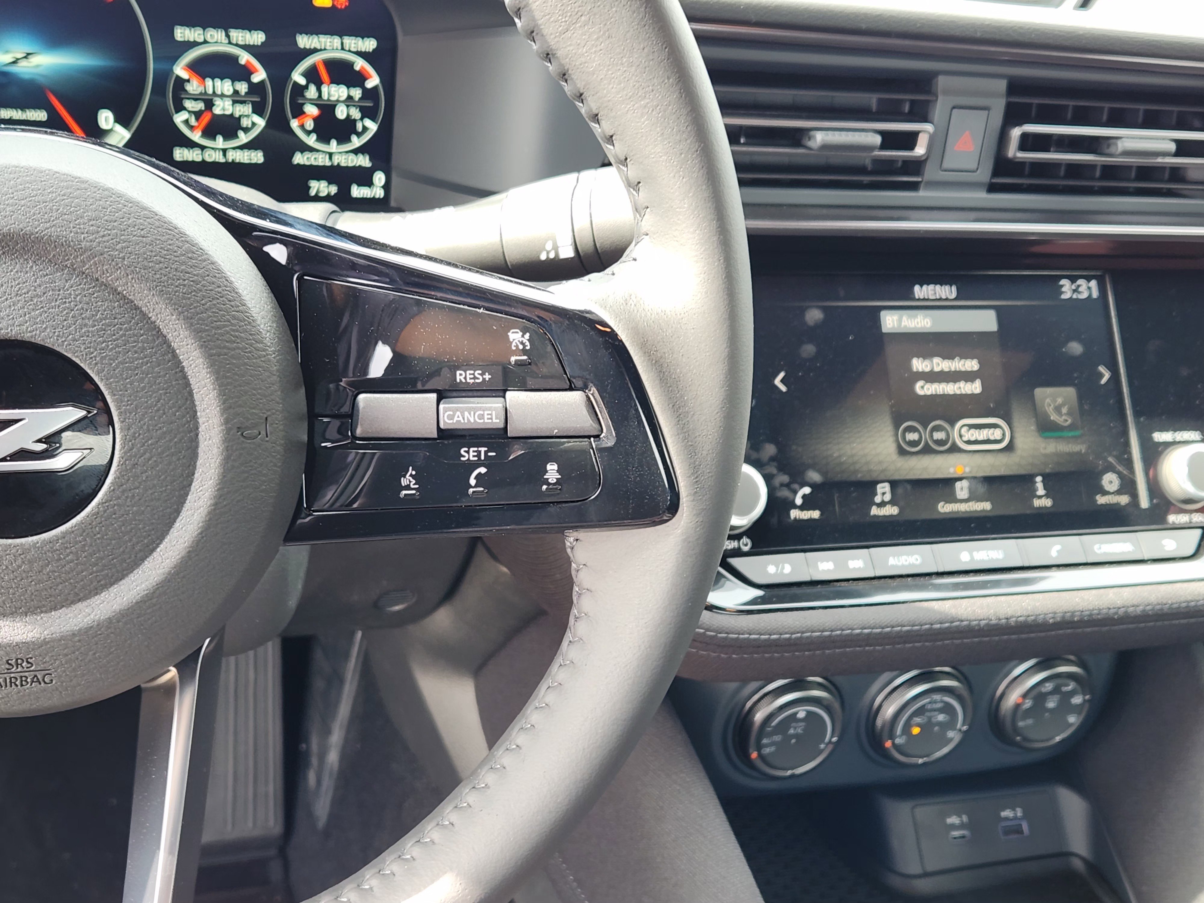 New 2026 Boulder Gray Pearl / Super Black Two-tone Nissan Sport image 24