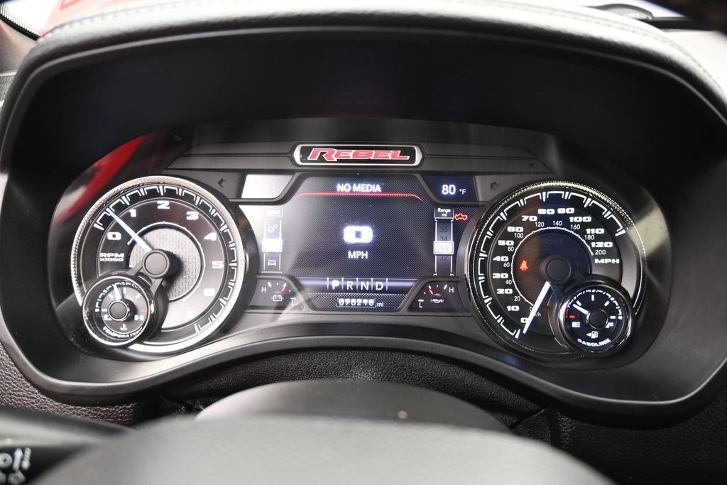 Used 2021 Flame Red Clearcoat Ram Rebel image 13
