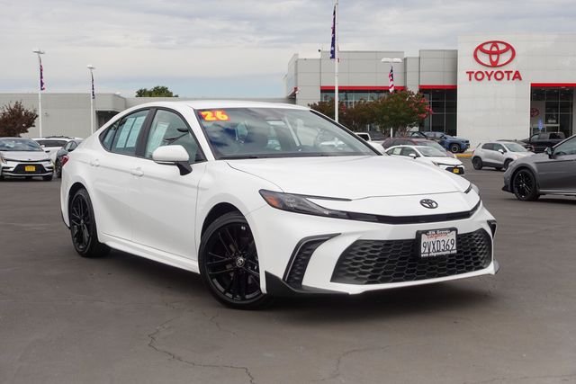 Certified Used 2026 White Toyota SE image 1
