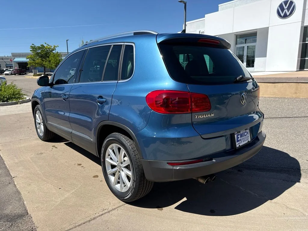 Used 2017 Blue Volkswagen 2.0T Wolfsburg Edition image 3