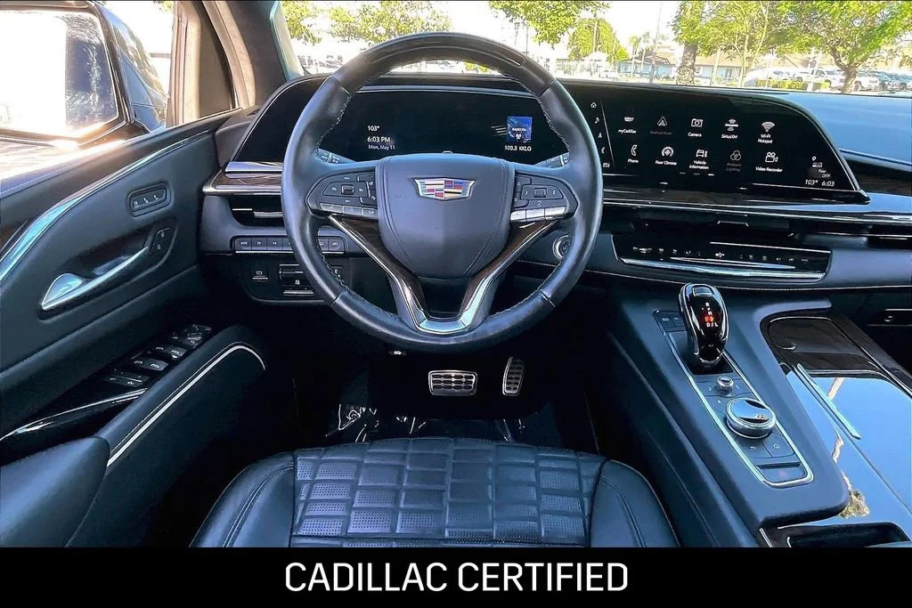 Used 2024 Dark Emerald Metallic Cadillac Sport Platinum image 7